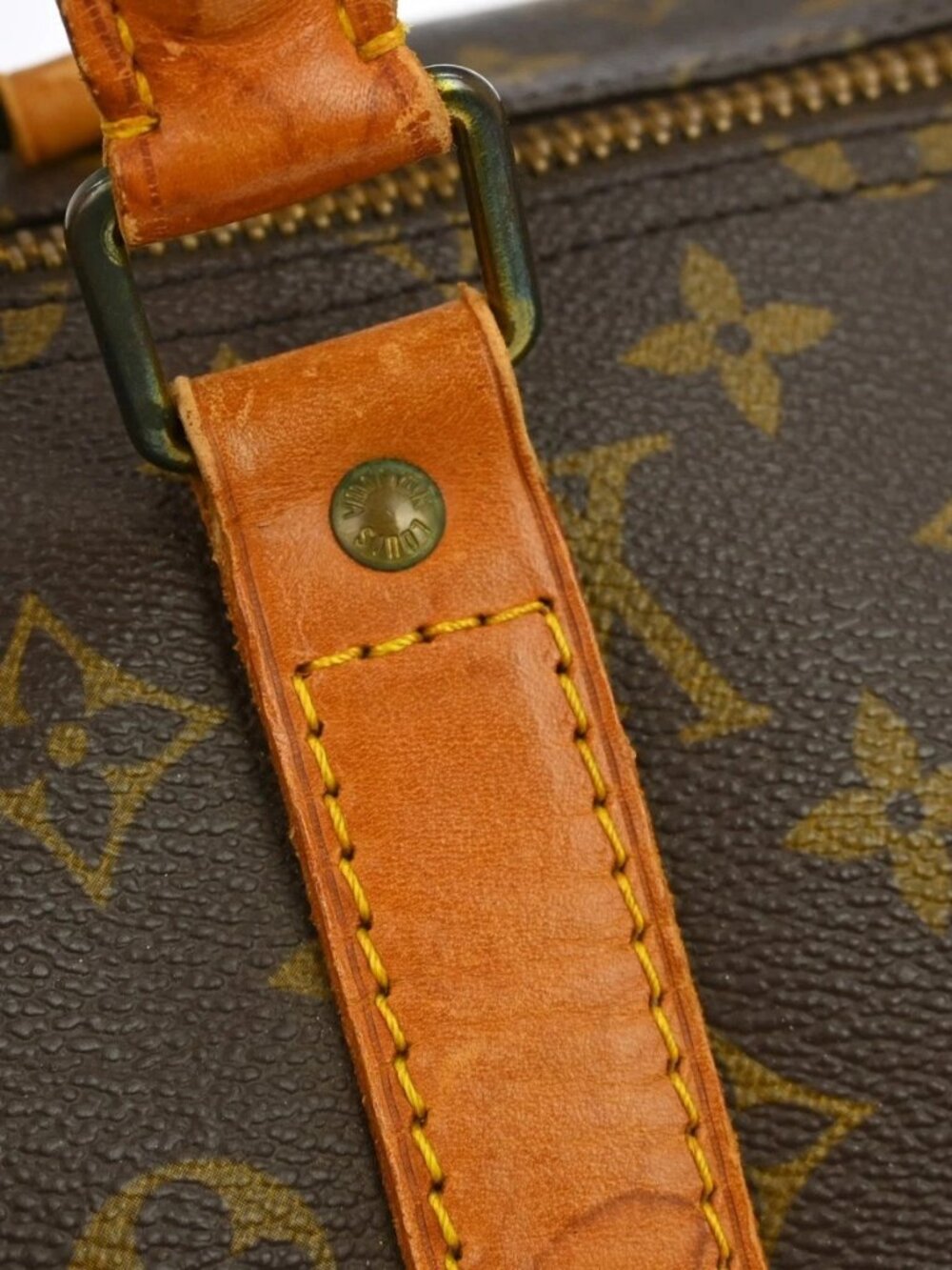 LOUIS VUITTON KEEPALL 55 TRAVEL HANDBAG MONOGRAM - Picture 8 of 16